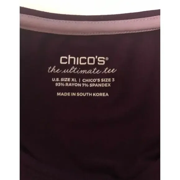 Chicos long sleeve tee - Picture 3 of 5